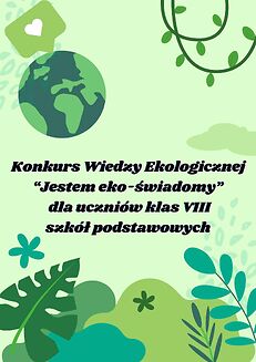 Konkurs „JESTEM EKO-ŚWIADOMY”